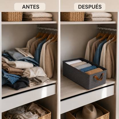 Organizador de ropa plegable