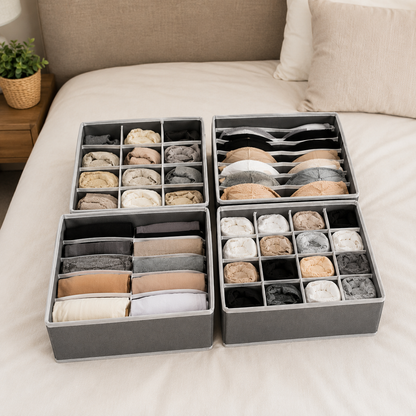 Set 4 en 1 Organizador de Ropa