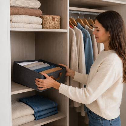 Organizador de ropa plegable
